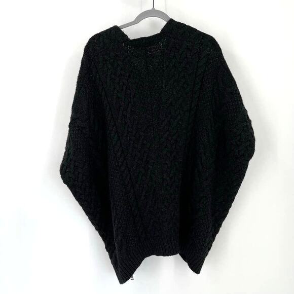 Vince Cable Knit Poncho Sweater - Picture 6 of 8